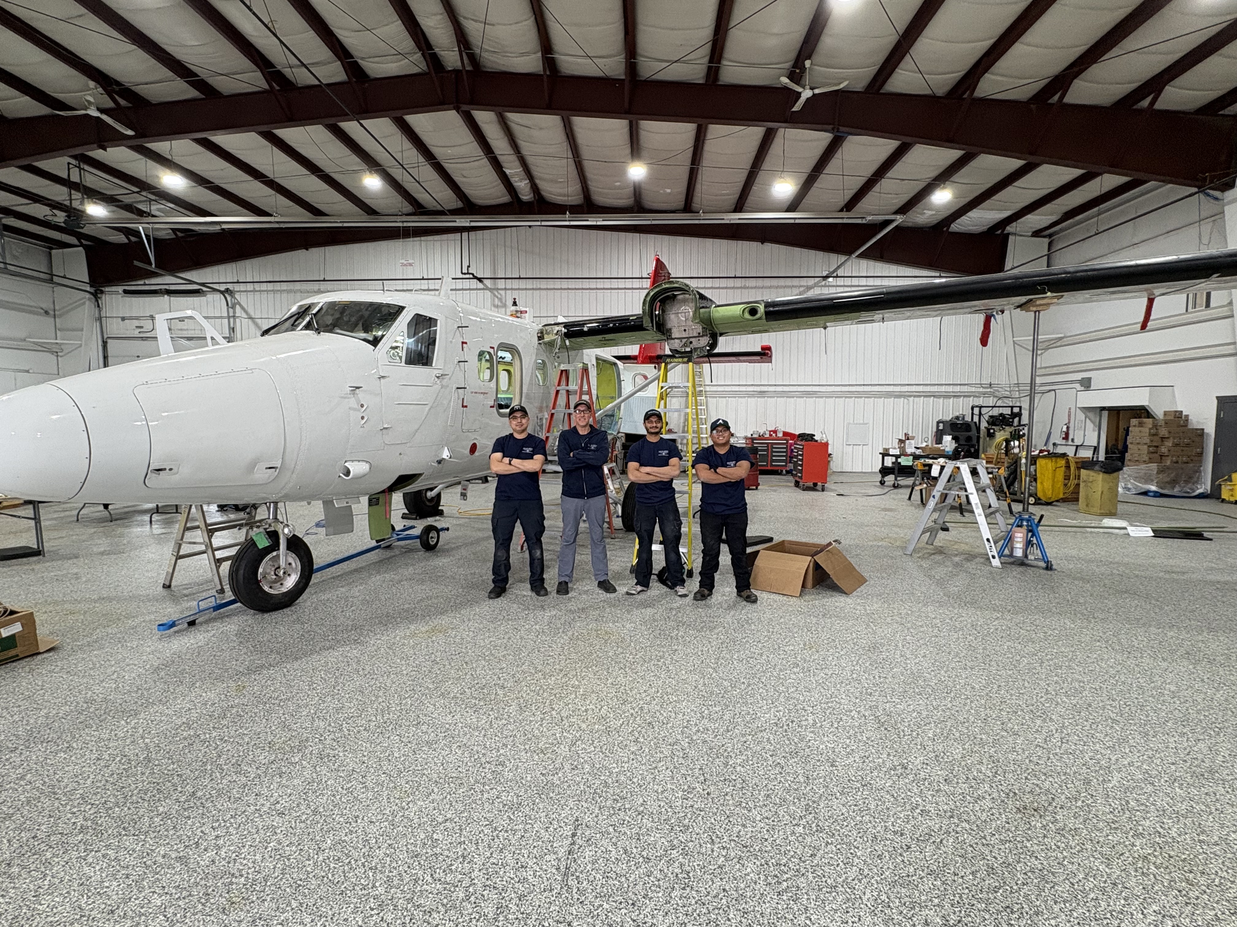 Image of hangar operations